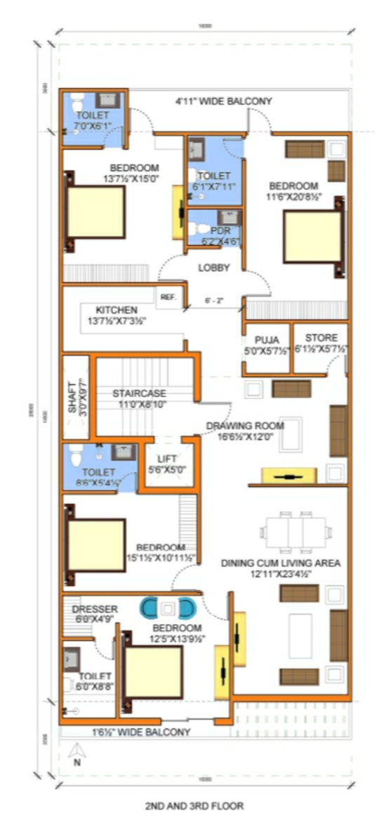 Floor Plan 300 Sq Yd Plot In Gurgaon Com